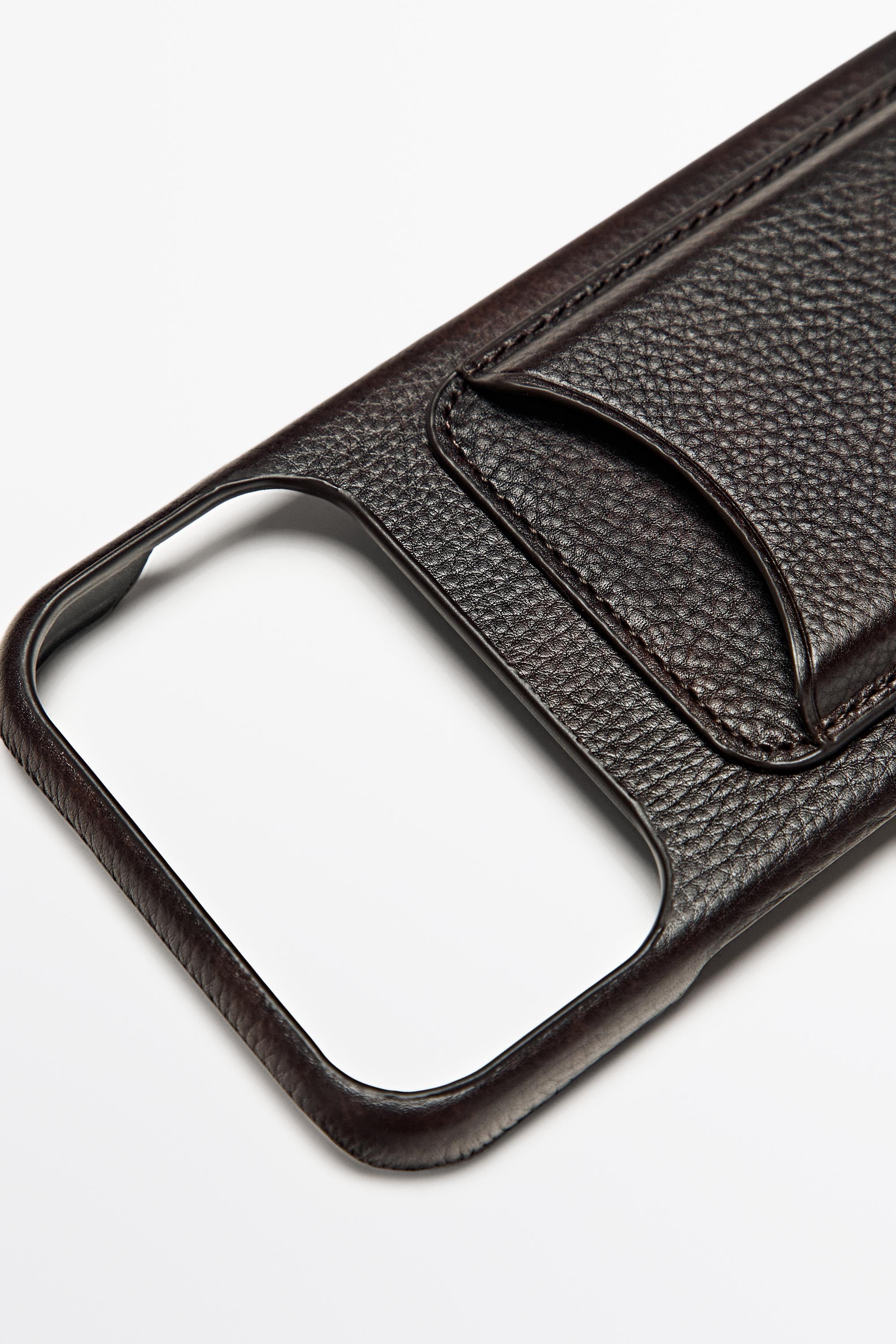 Coque iPhone 17 Pro Max en cuir nappa